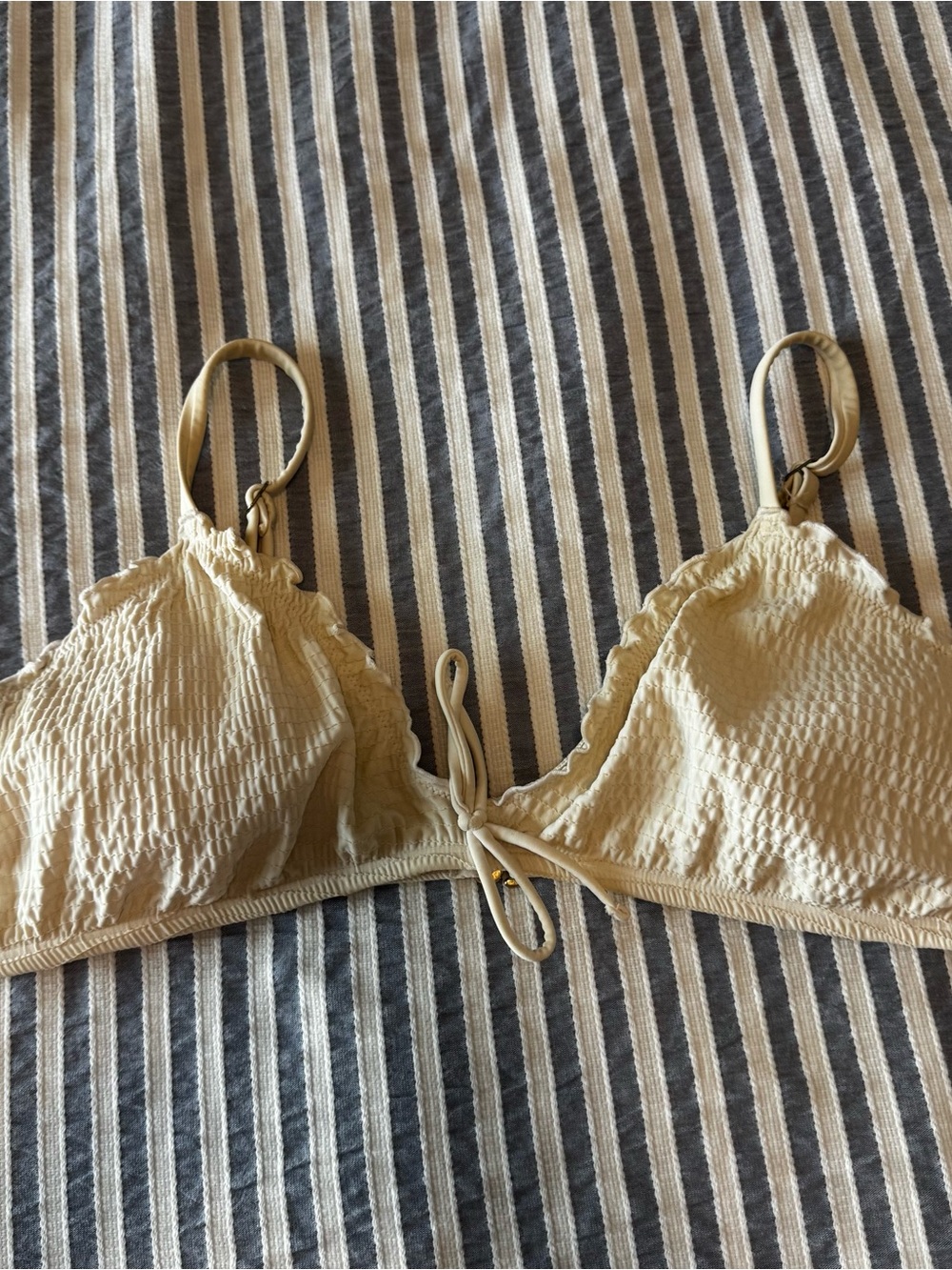 Smocked Bikini Top